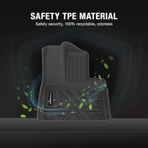 Toyota RAV4 2020-2023 Floor Mats(Not for Hybrid or Prime) Custom Fit Car Mats TPE Liners - NOVSIGHT