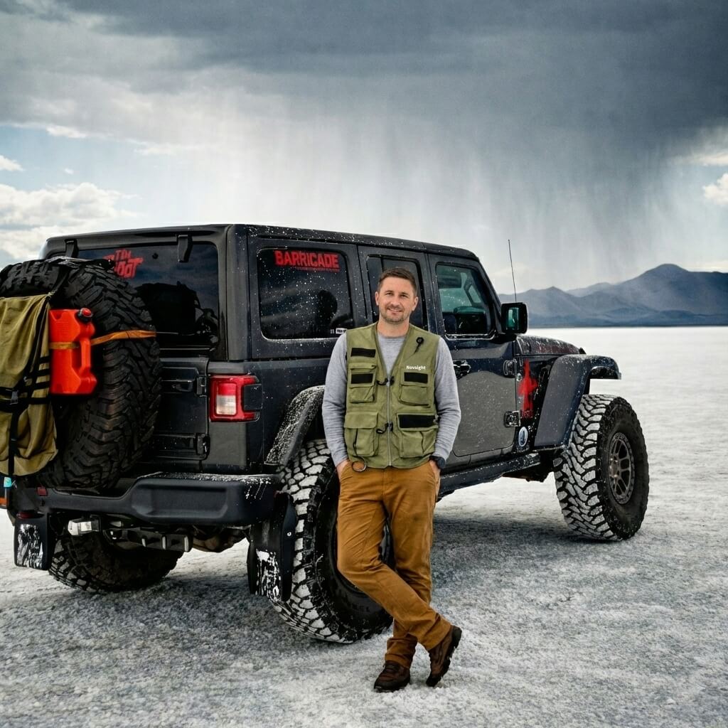 Utility Outdoor Lightweight Work Vest Jacket with Multiple Pockets - NOVSIGHT