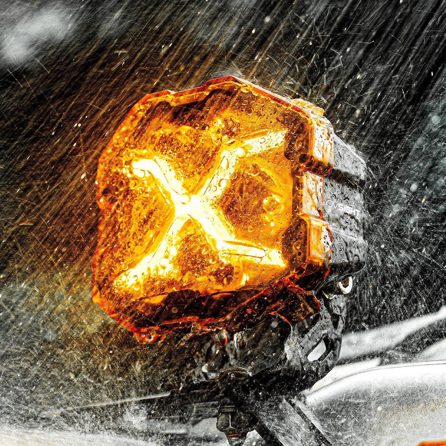 X-Series | 4-inch LED Pod Light X-Line DRL Driving Beam - NOVSIGHT