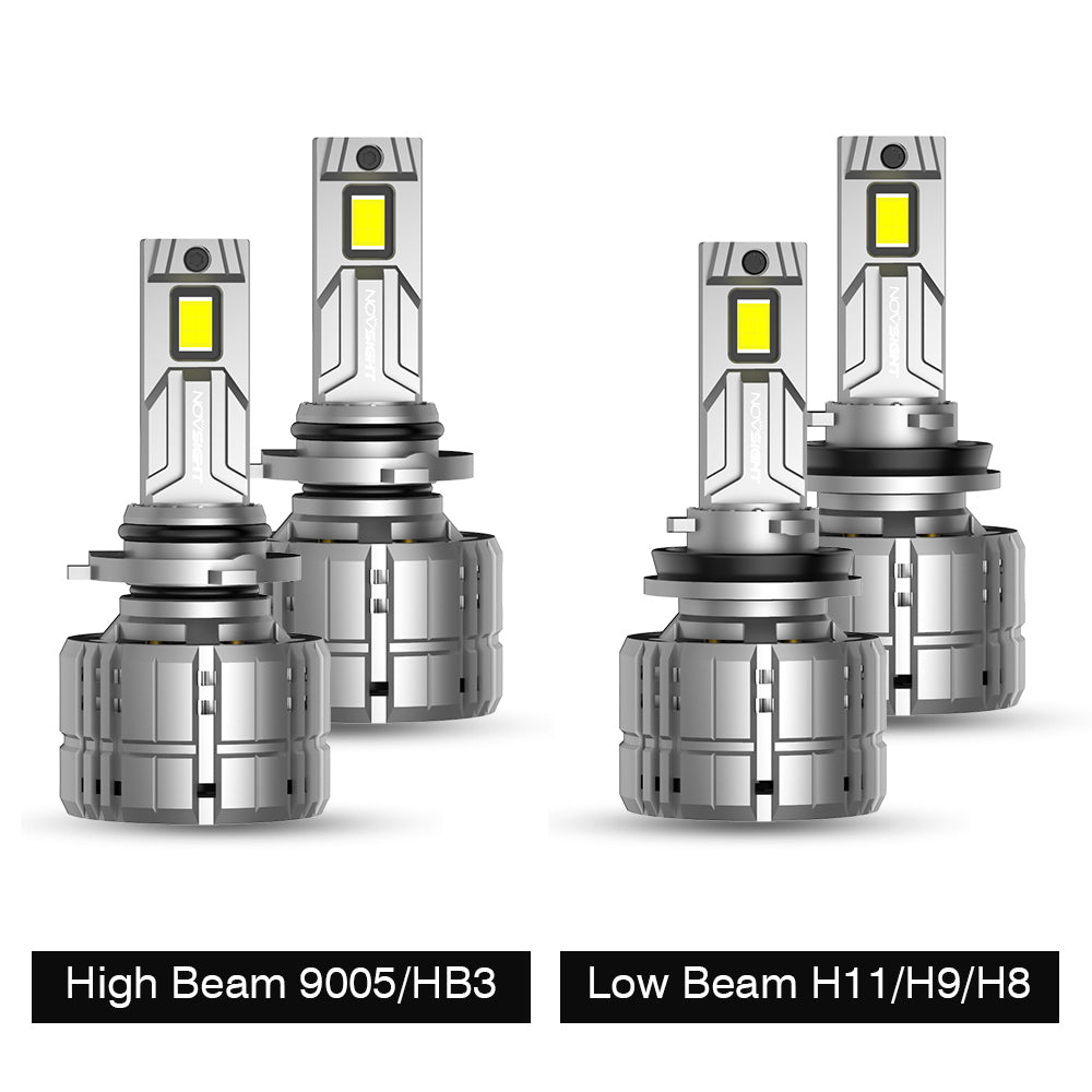 2021-2022 Ford F-150 Exterior Interior LED Lights Bulbs Headlights Signal Lights Bundle - NOVSIGHT