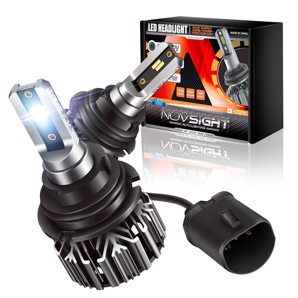 N11 Standard Series | 9004 HB1 LED Bulbs Cost-Effective 60W 13000LM 6500K White | 2 Bulbs - NOVSIGHT