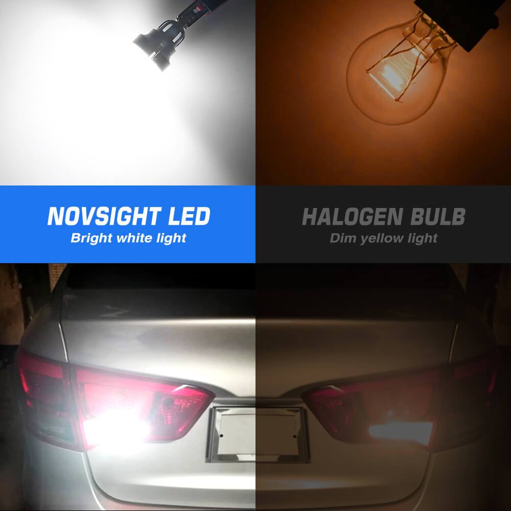 912 led bubs comopare with halogen bulbs