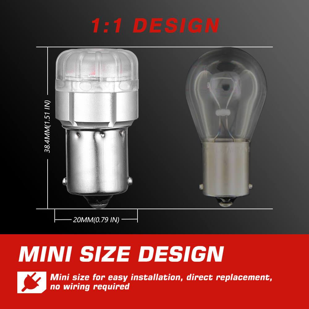 turn singnal compare led with halogen