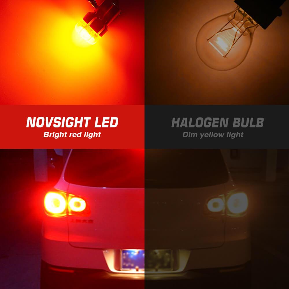 Rear turn signals are Red