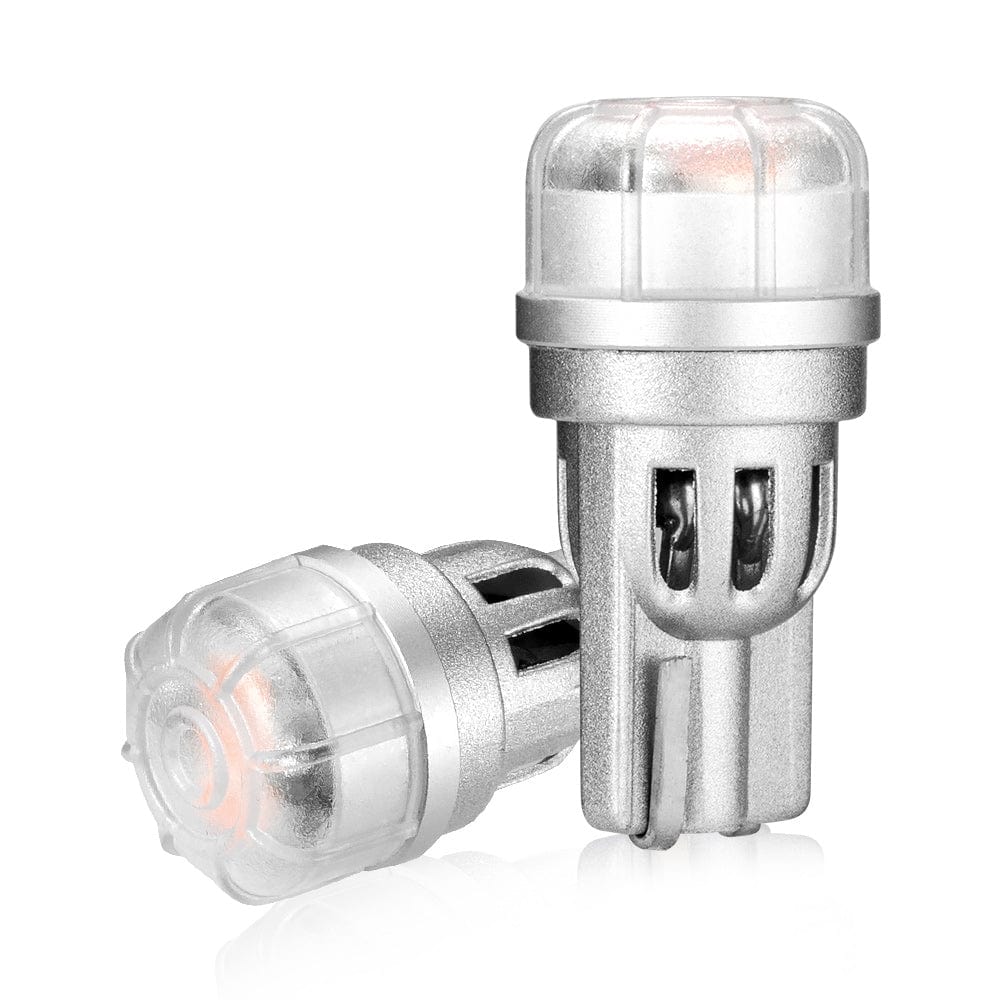 T10 158 161 168 194 W5W LED Bulbs White Amber Red License Plate Light Front Parking Light Front Side Marker Light - NOVSIGHT