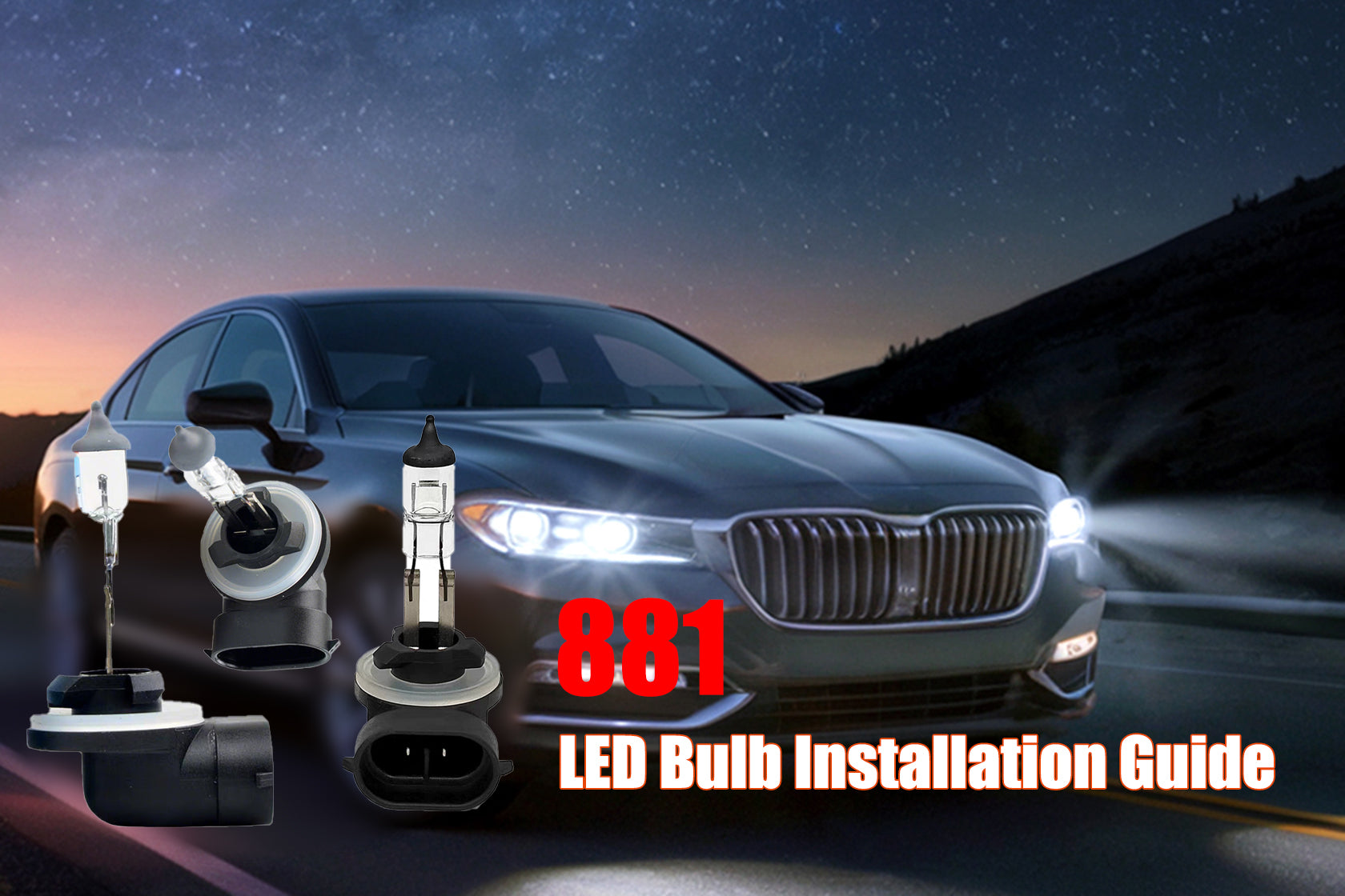 881 Bulb Installation Tutorial