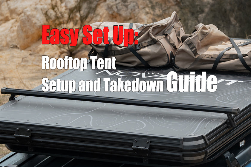 set up novsight rooftop tent guide