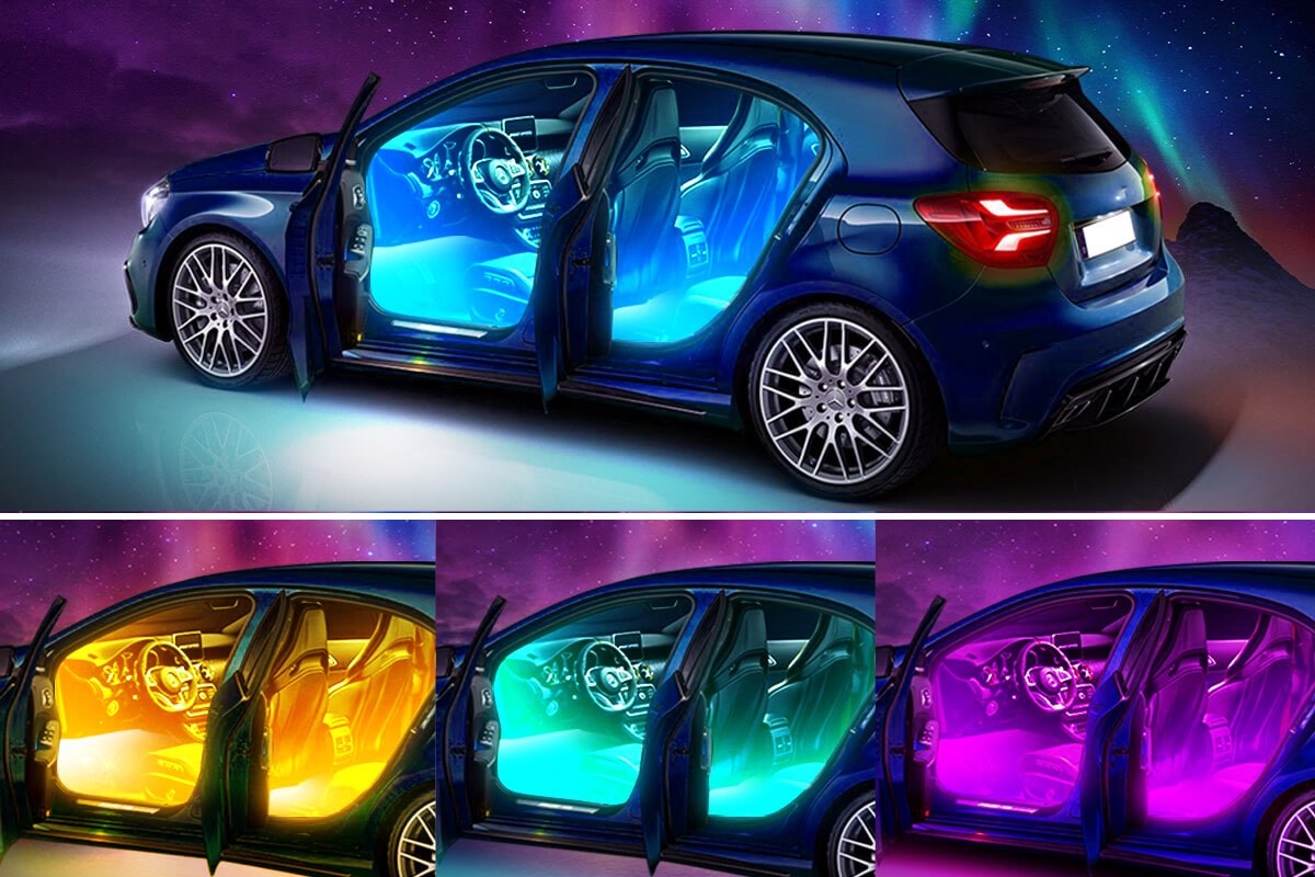 Interior Ambient Lighting for your Car: Why You Need Car LED Strips Lights