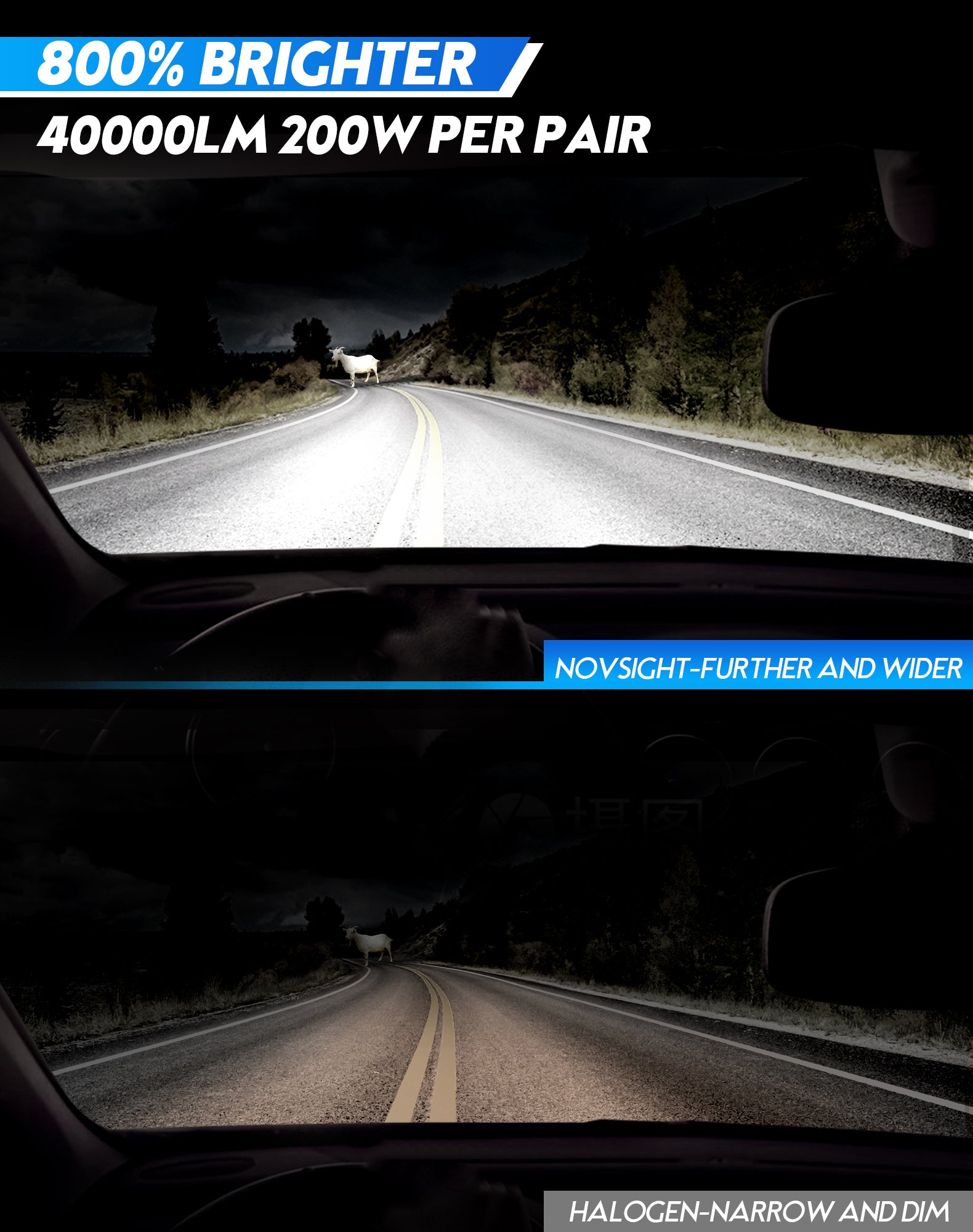 Bombillas LED para faros delanteros Chevrolet Suburban 2014-2015, kits de conversión H11 9005, 4 bombillas