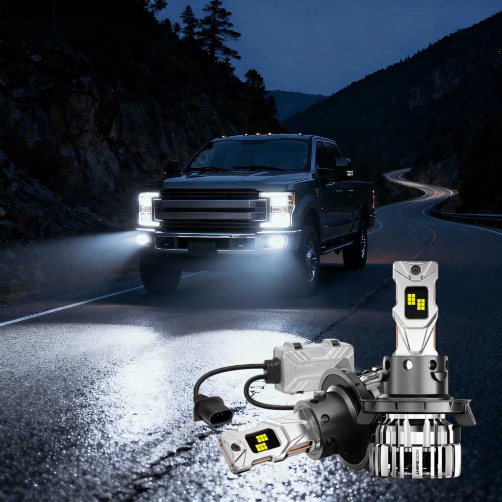 2005-2020 Ford F350 Replacement lamp H13 from novsight N67EP series