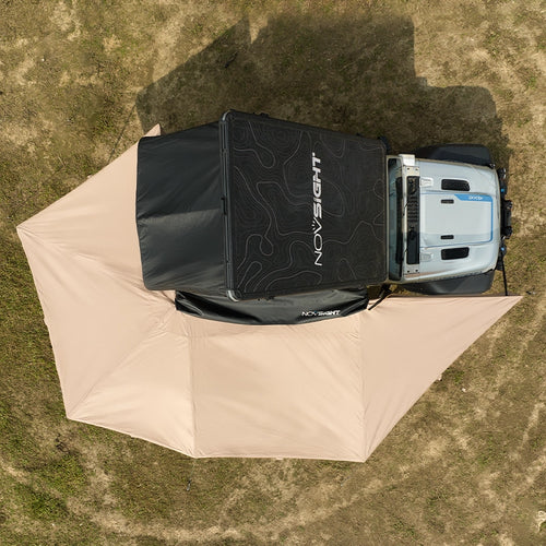 Novsight 270° Car Side Awning for Camping & Overlandaing, Driver