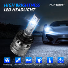 2010-2018 Chevrolet Equinox Custom-Fit LED  Headlight Bulbs H11 9005 Conversion Kits 4 Bulbs