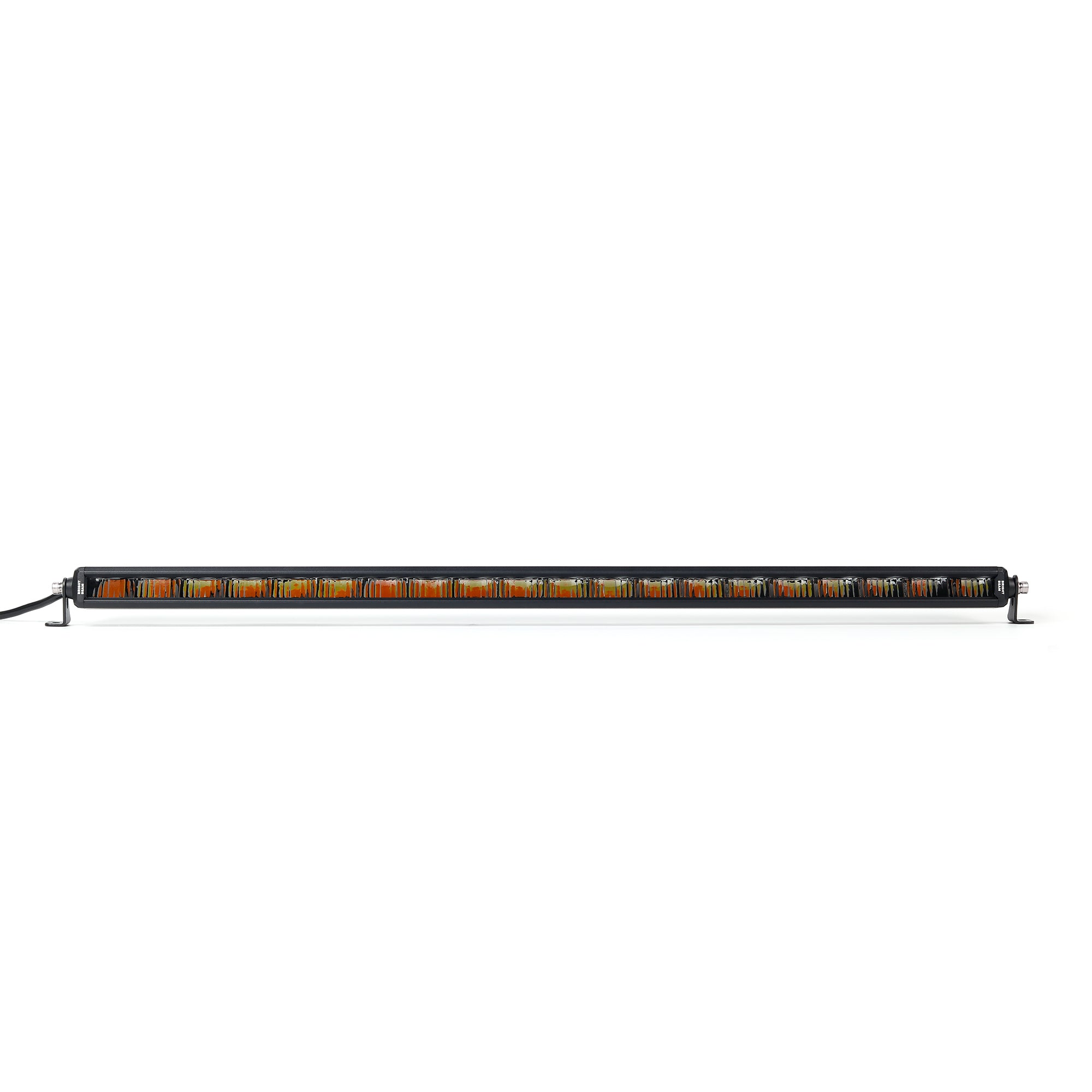 Off Road LED Light Bar 40 Inch Single Row Dual Beam White Amber - NOVSIGHT