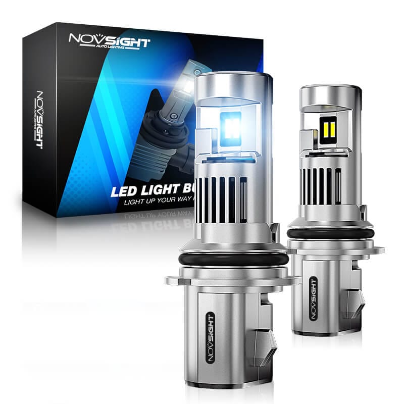N56 Plus Series Wireless |H7 9004 9005 9006 9007 9012 LED Bulbs Super-Quiet Heat Dissipation 90W 20000LM 6500K | 2 Bulbs - NOVSIGHT