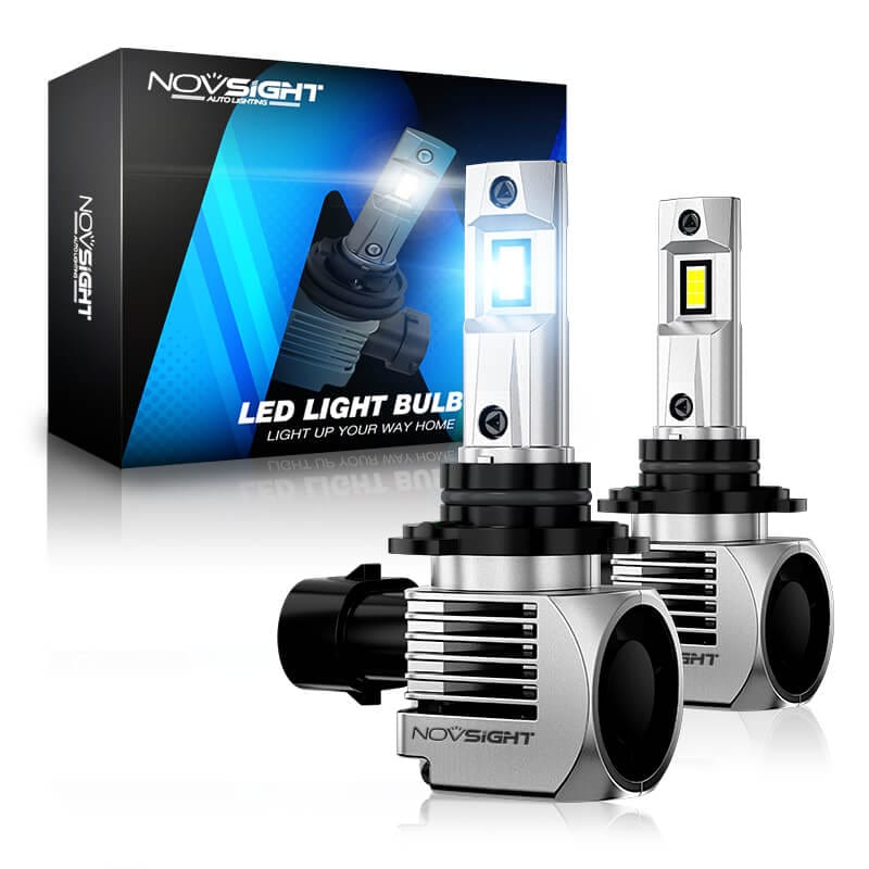 N56 Plus Series Wireless |H7 9004 9005 9006 9007 9012 LED Bulbs Super-Quiet Heat Dissipation 90W 20000LM 6500K | 2 Bulbs - NOVSIGHT