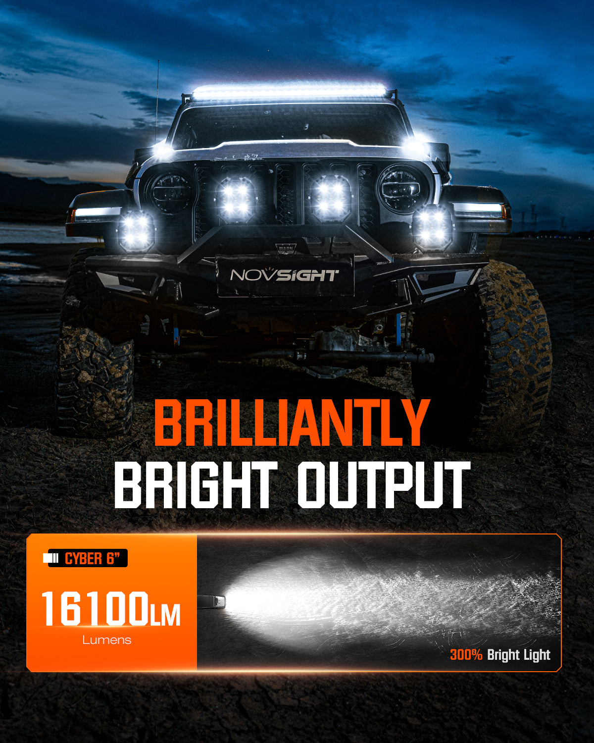 CYBER Series | 6-inch LED Pod Lights