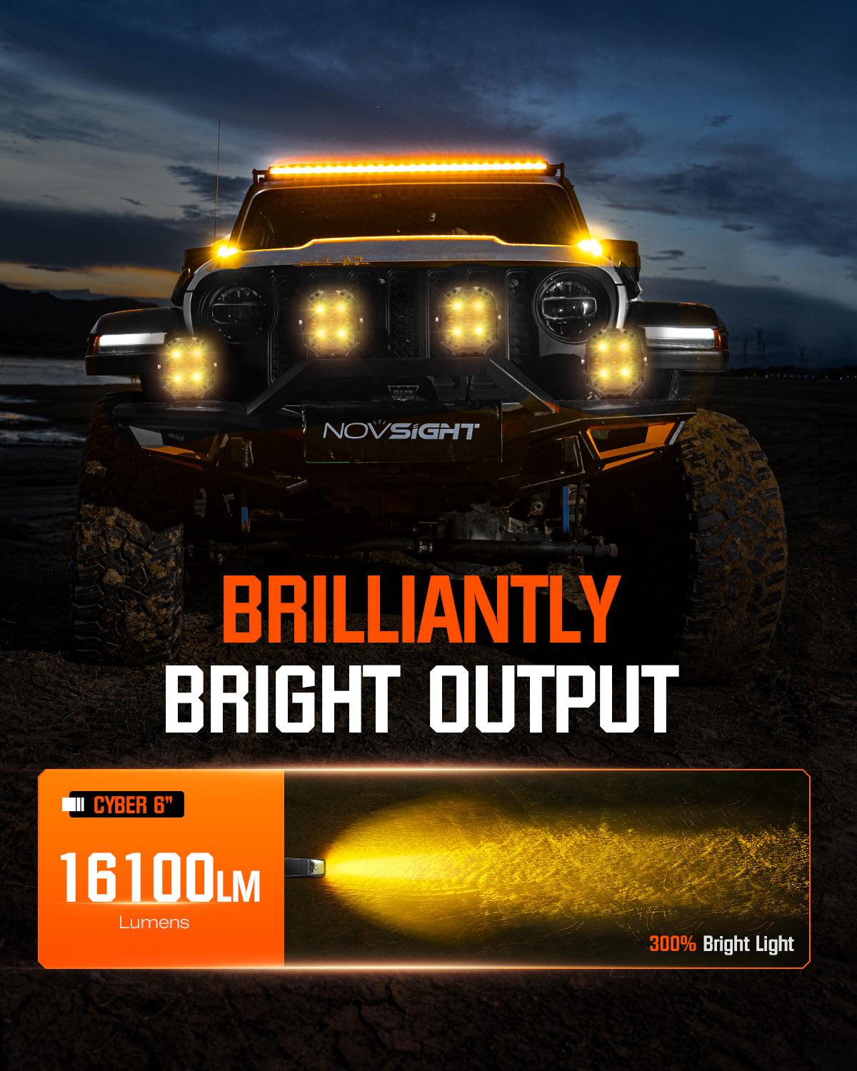 CYBER Series | 6-inch LED Pod Lights