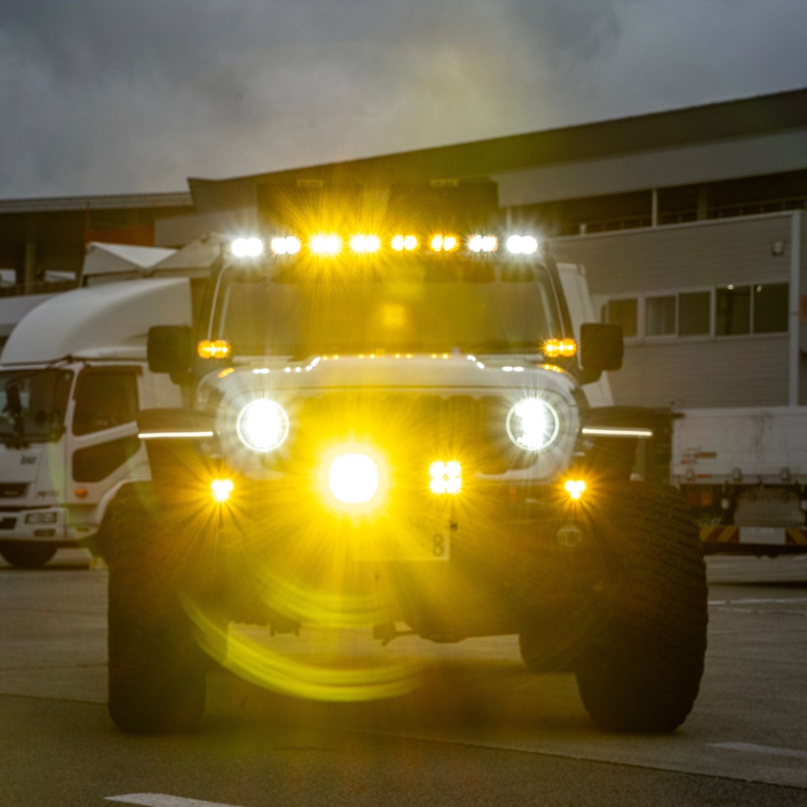 HALO-Serie 6" LED-Pods mit DRL 66 W Twin Light Kit System, Paar