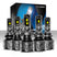 N70 Series | H4 H7 H11 H13 9004 9005 9006 9007 9012 LED Bulbs Super Bright Headlights 240W 50000LM 6500K White | 2 Bulbs - NOVSIGHT