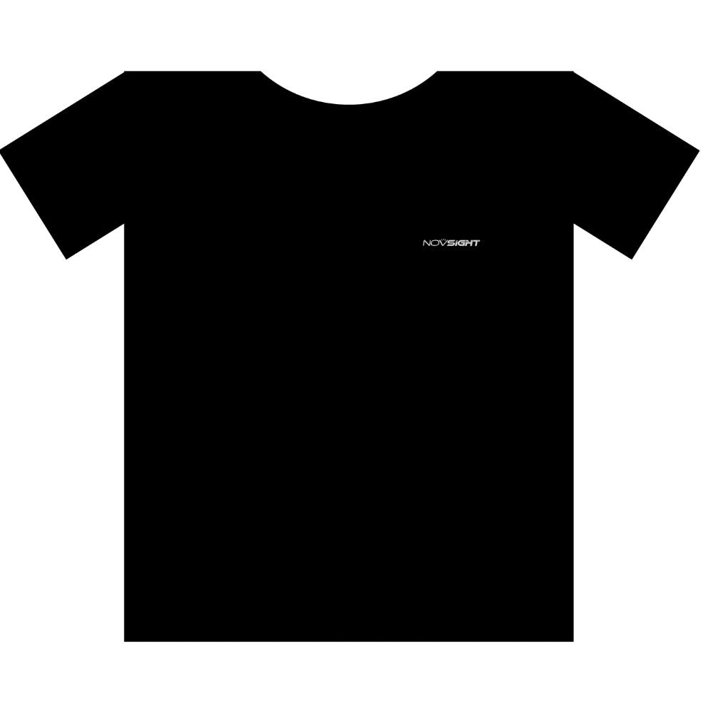 Camiseta de manga corta negra