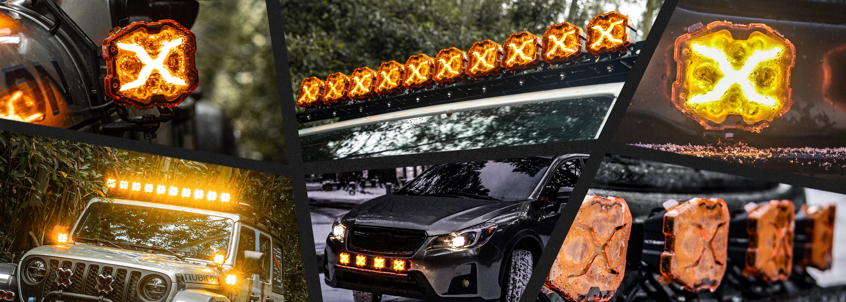 X-Series | 4-inch LED Pod Light X-Line DRL Driving Beam