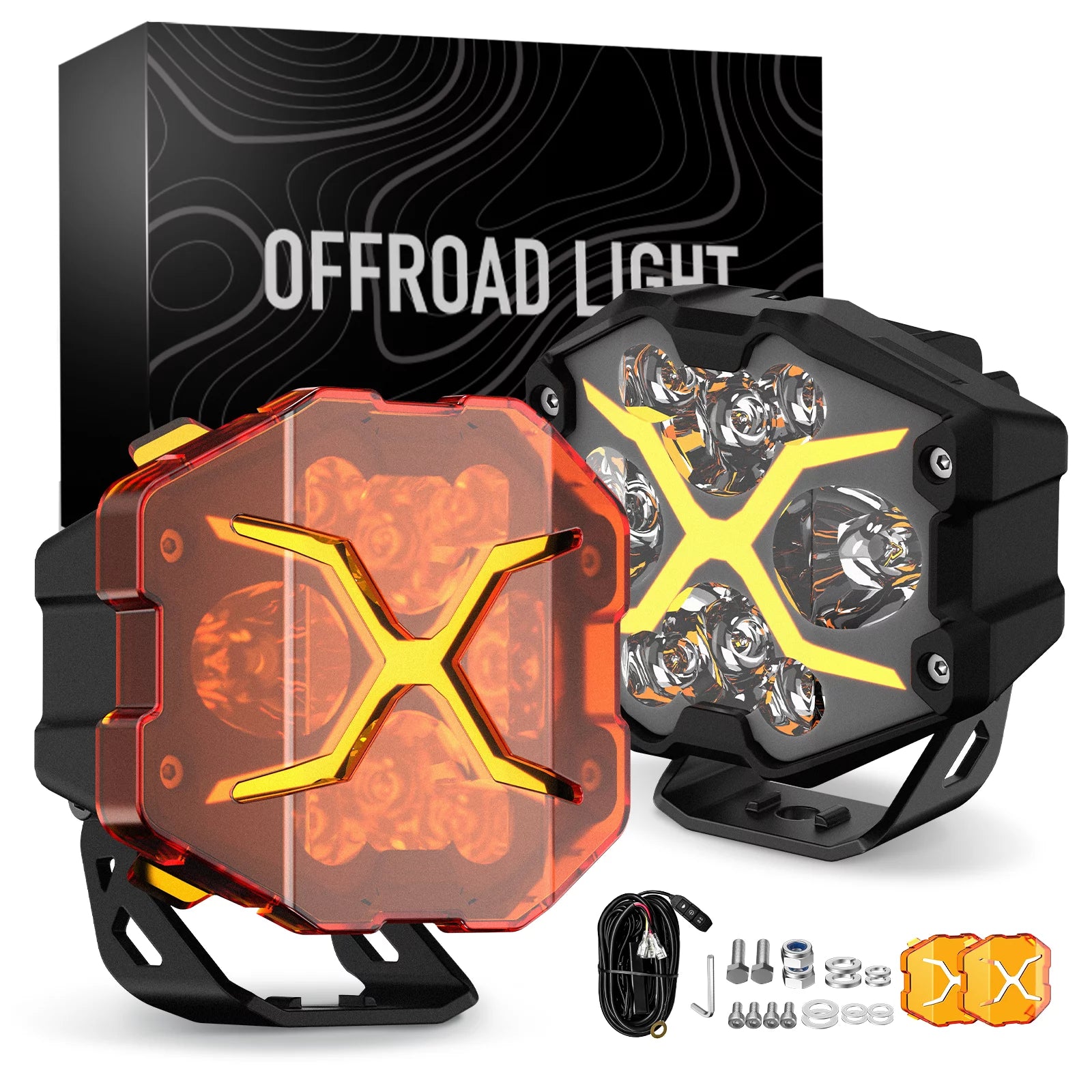 X-Series | 4-Zoll LED Pod Light X-Line Tagfahrlicht (DRL) Fahrlicht