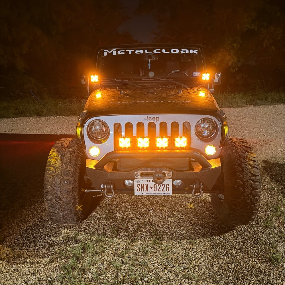 X-Series | 4-Zoll LED Pod Light X-Line Tagfahrlicht (DRL) Fahrlicht