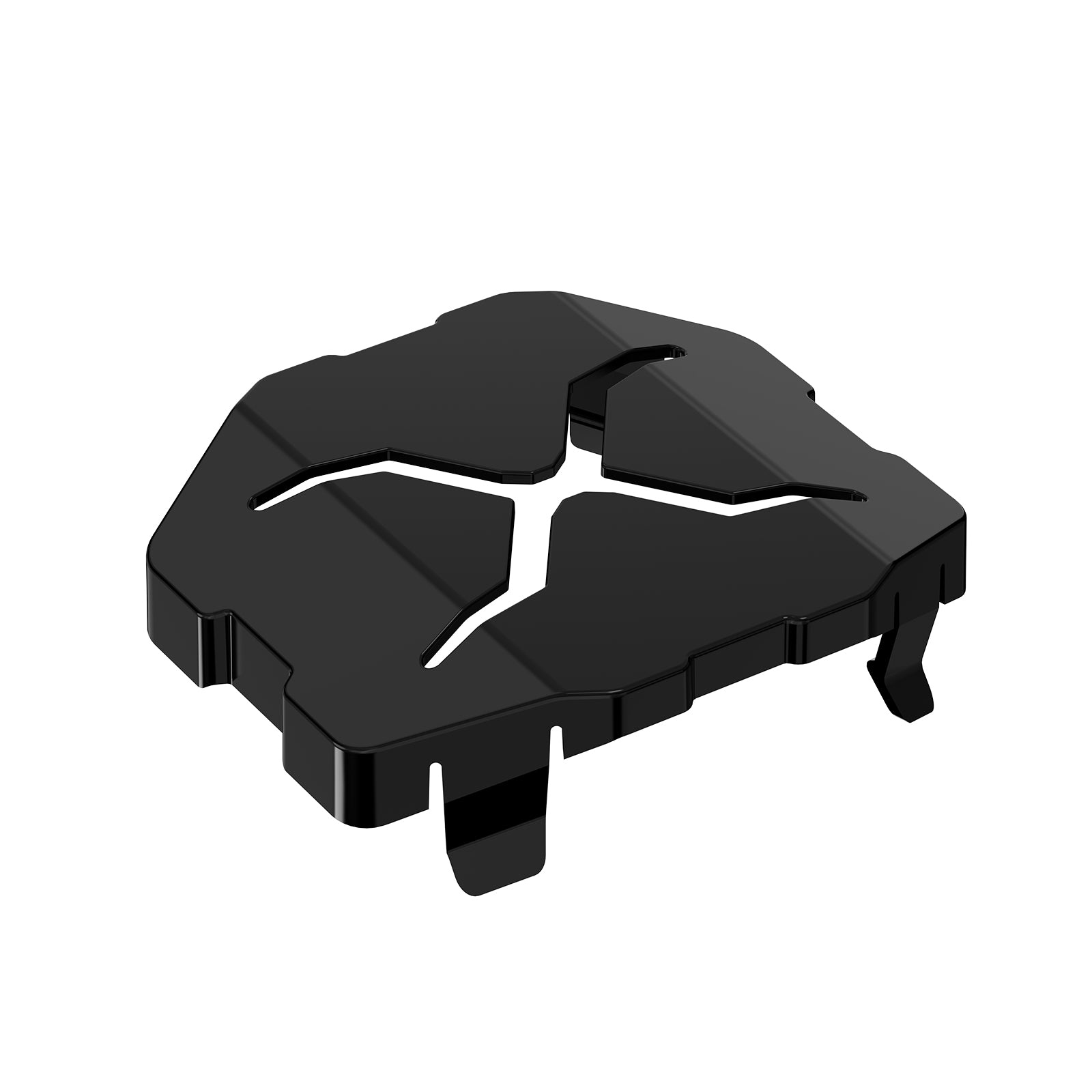X Series 4-inch LED Pod Light Black Amber Shield Cover (2pcs/Set)
