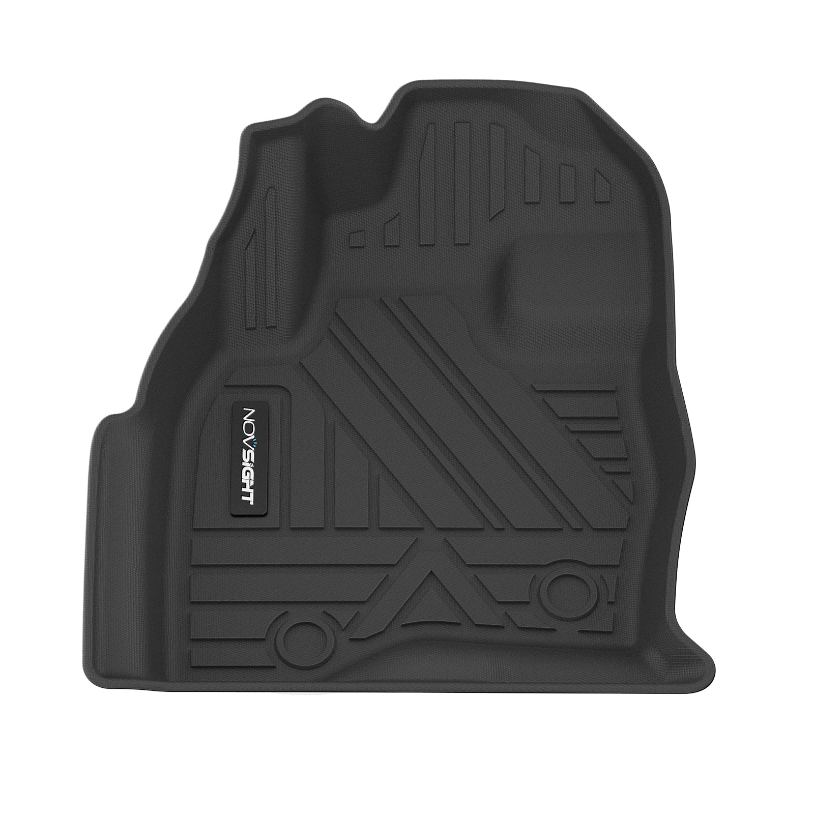 Ford Explorer 2016-2019 2 Row 7 Seats Floor Mats 1st &amp 2nd Row Floor Mats TPE Liners Full Set - NOVSIGHT