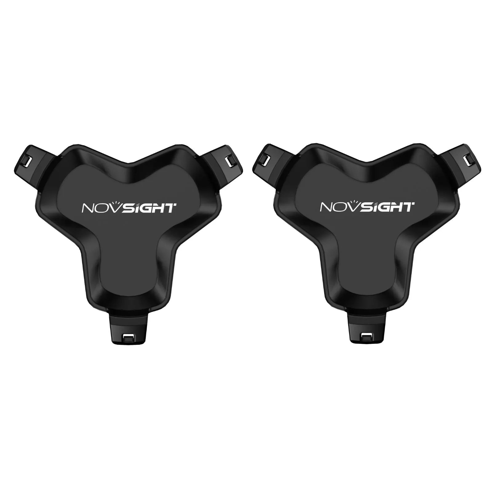 HALO 3-inch LED Pod Light Black Amber Shield Cover (2pcs/Set)