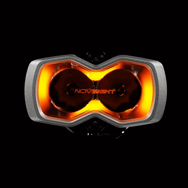 HALO Pro Series 4.5" LED Pod Lights with Dynamic DRL Modes