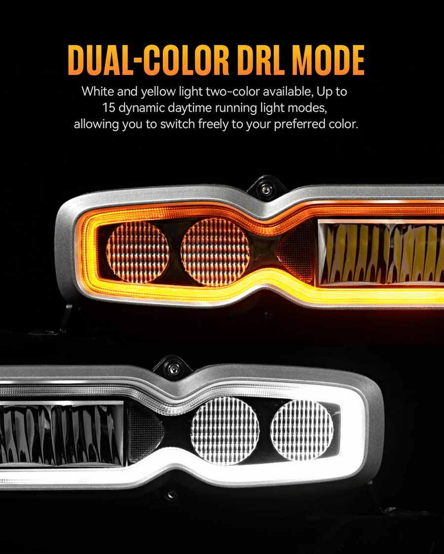 HALO Pro Series 20-inch LED Light Bar with Dynamic DRL Modes - NOVSIGHT