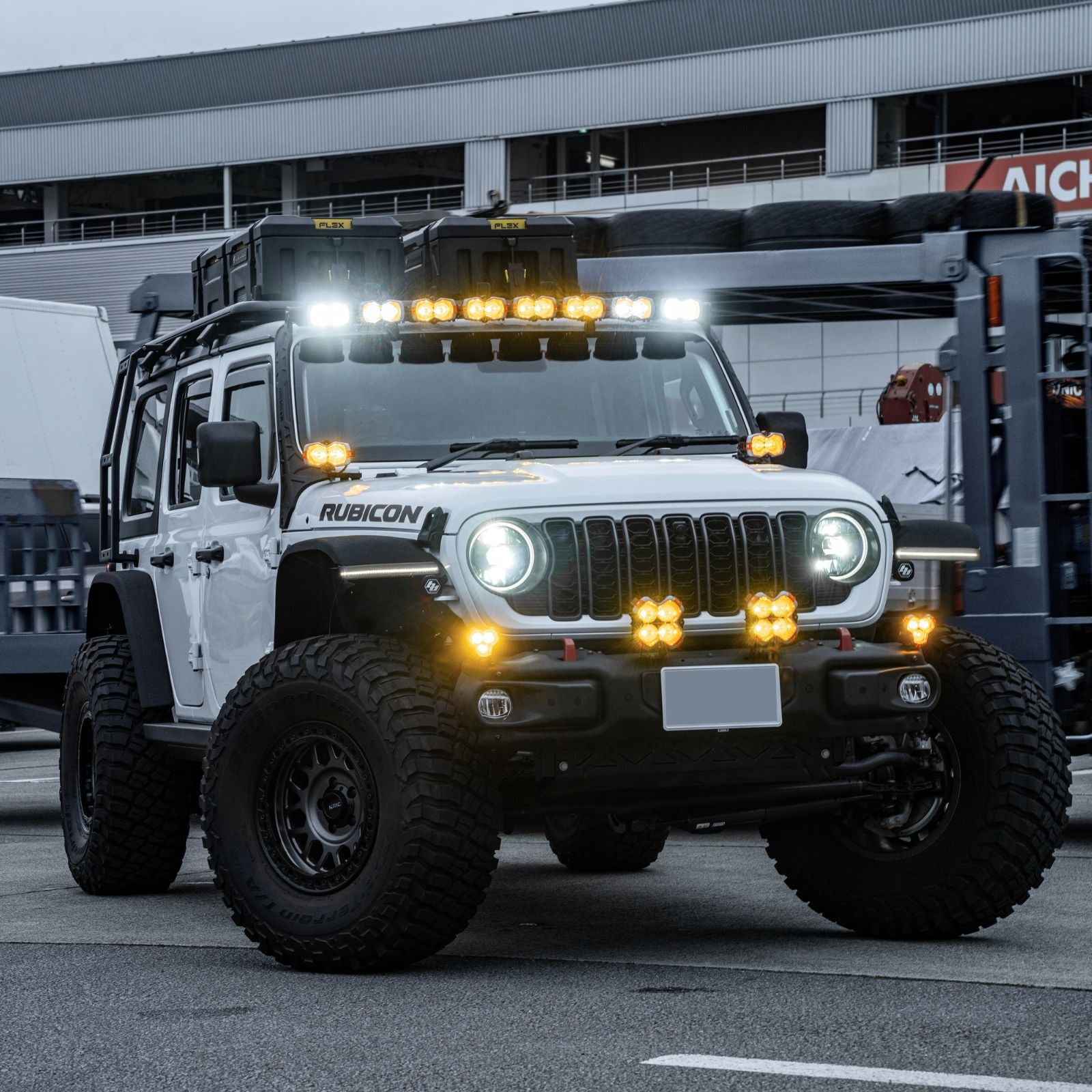 HALO Series 4.5-inch Pod Lights Combined LED Light Bar - NOVSIGHT