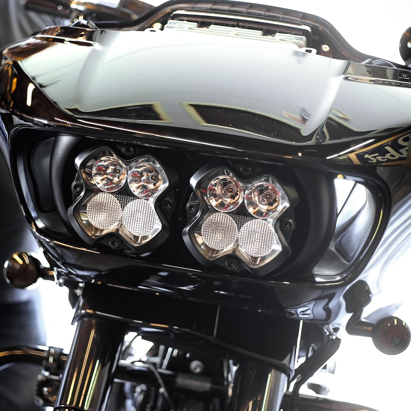 Halo Series LED Pod Lights Kit for Harley Motorcycles - NOVSIGHT