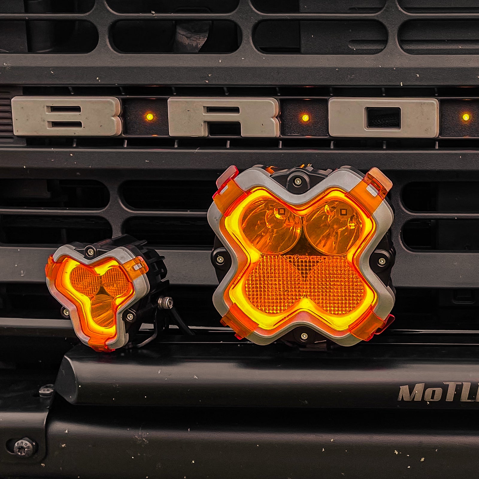 Halo Series Off-road LED Pod Lights Kit for Ford Bronco