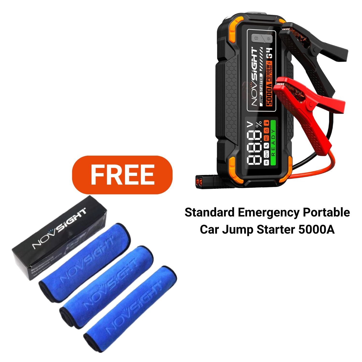 Black Friday Flash Sale | Emergency Jump Starter and Clear Towel Set | Members Only