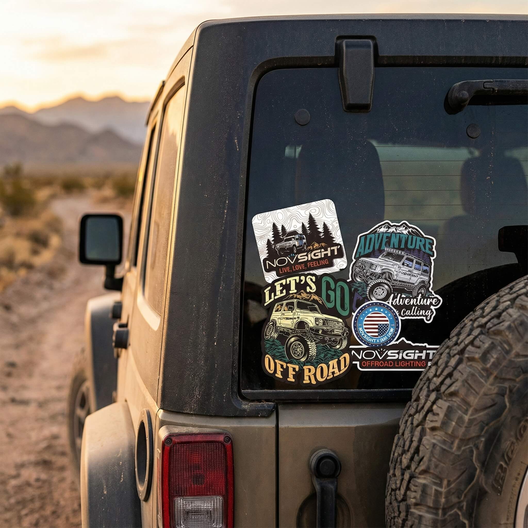 Custom Decorative Stickers - NOVSIGHT