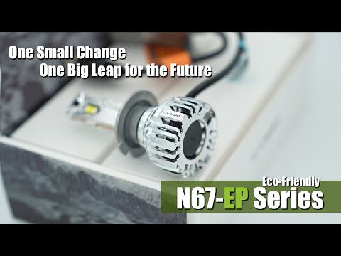 N67EP Series  H7 LED Headlight Bulbs Eco-friendly Sustainability Extr