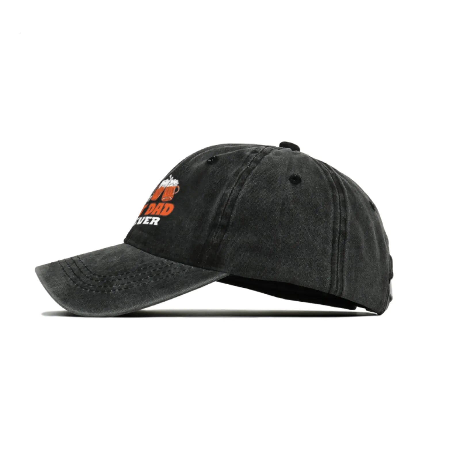 Novsight Gorra de béisbol bordada 3D para hombres y mujeres – Lado de malla transpirable, ajuste ajustable, negro
