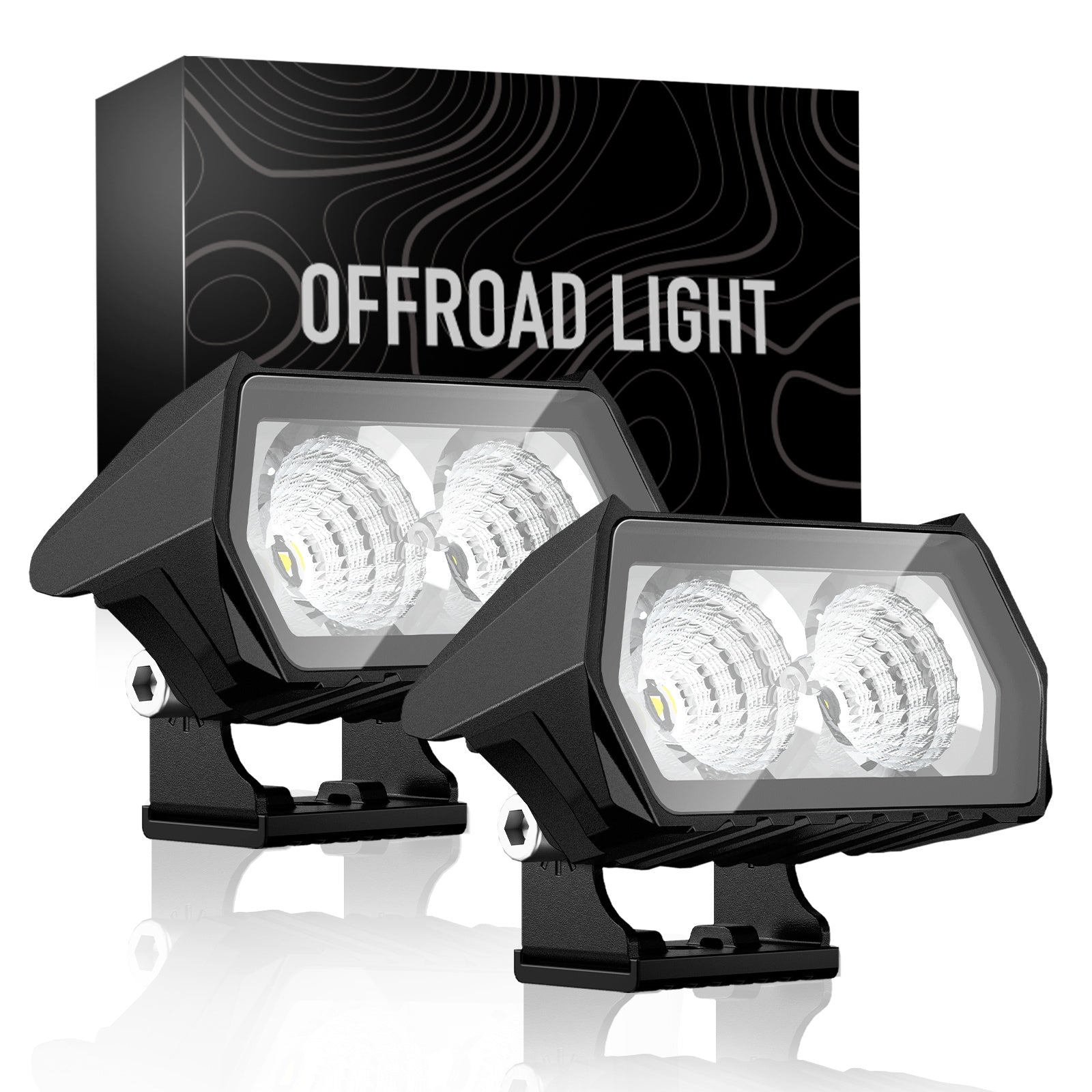 Rock Series | 3.5-inch LED Pod Lights - NOVSIGHT