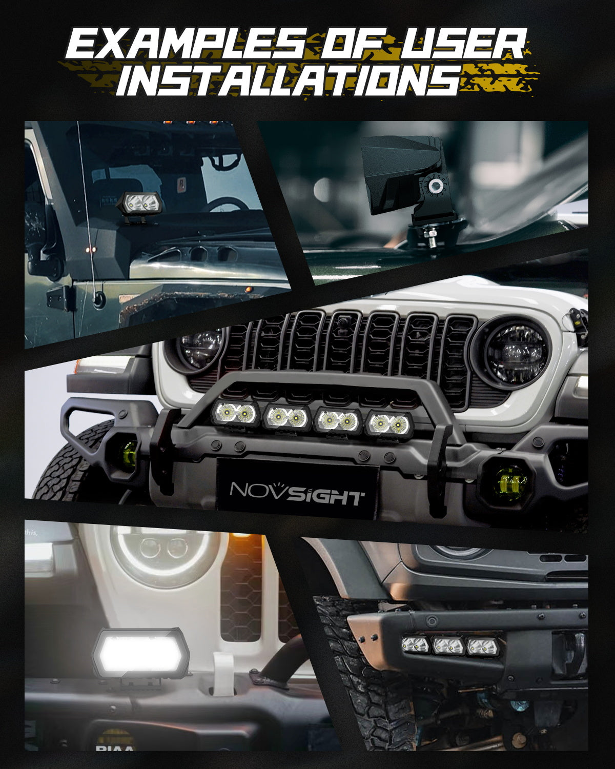 Rock Series | 3.5-inch LED Pod Lights - NOVSIGHT