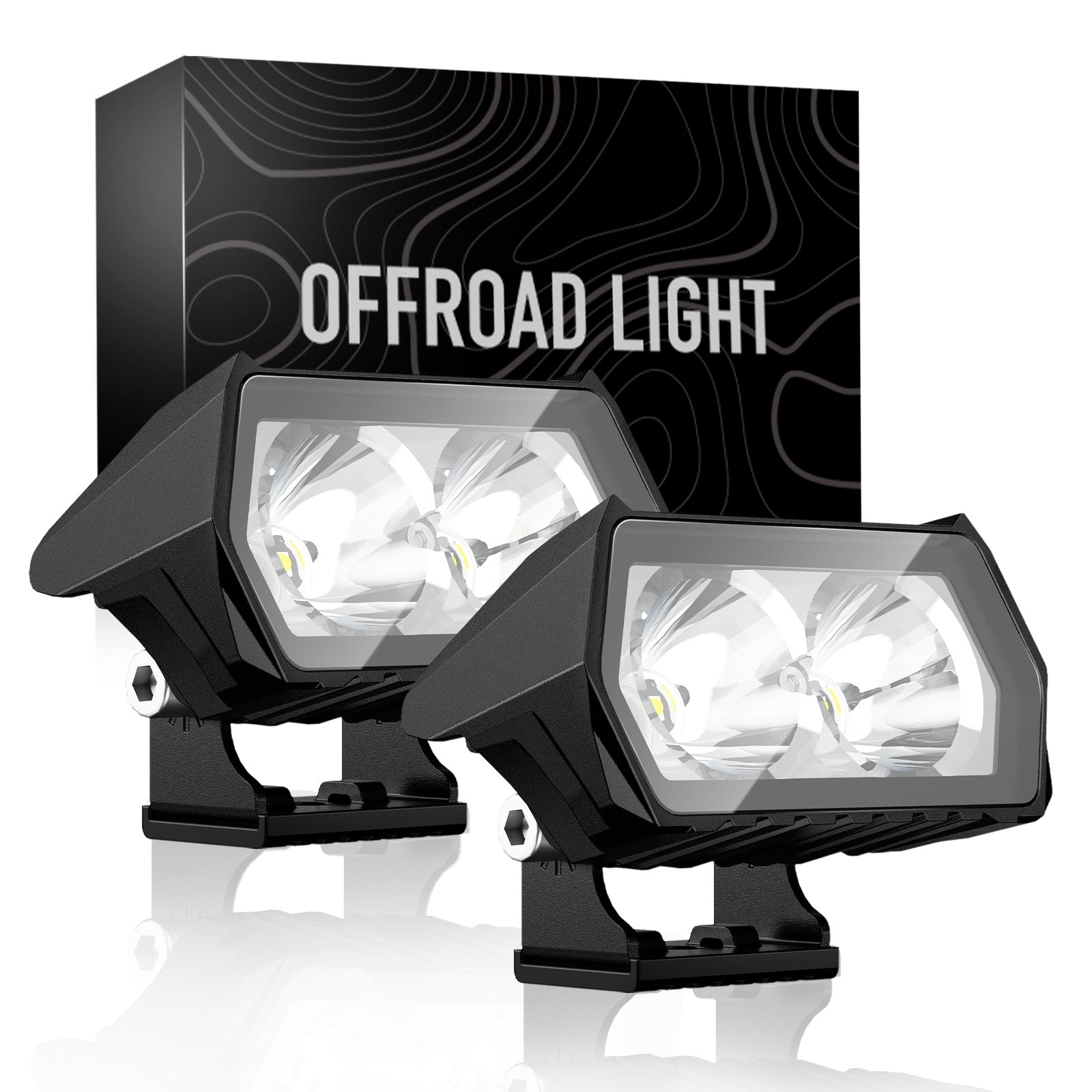 Rock Series | 3.5-inch LED Pod Lights Spotlights - NOVSIGHT