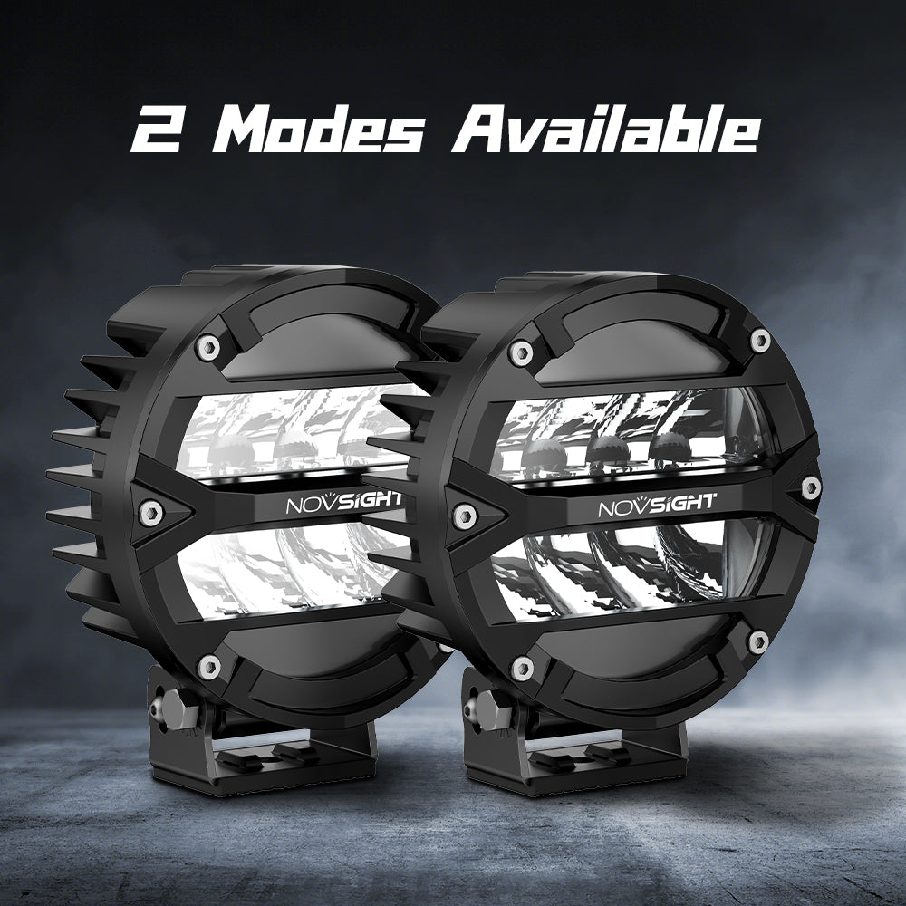 Rock Series | 5-inch LED Pod Round Lights Spotlights