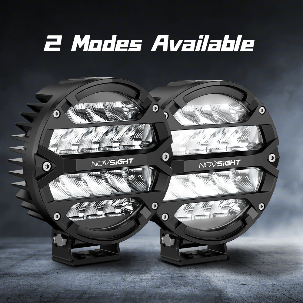 Rock Series | 7-inch LED Pod Round Lights