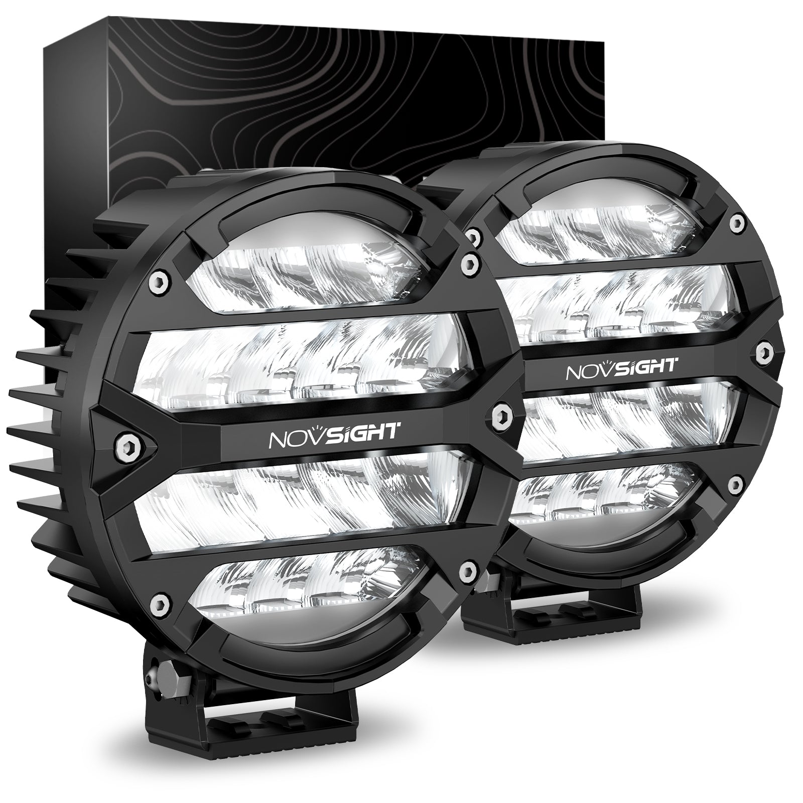 Rock Series | 7-inch LED Pod Round Lights Rock Series | 7-inch LED Pod Round Lights