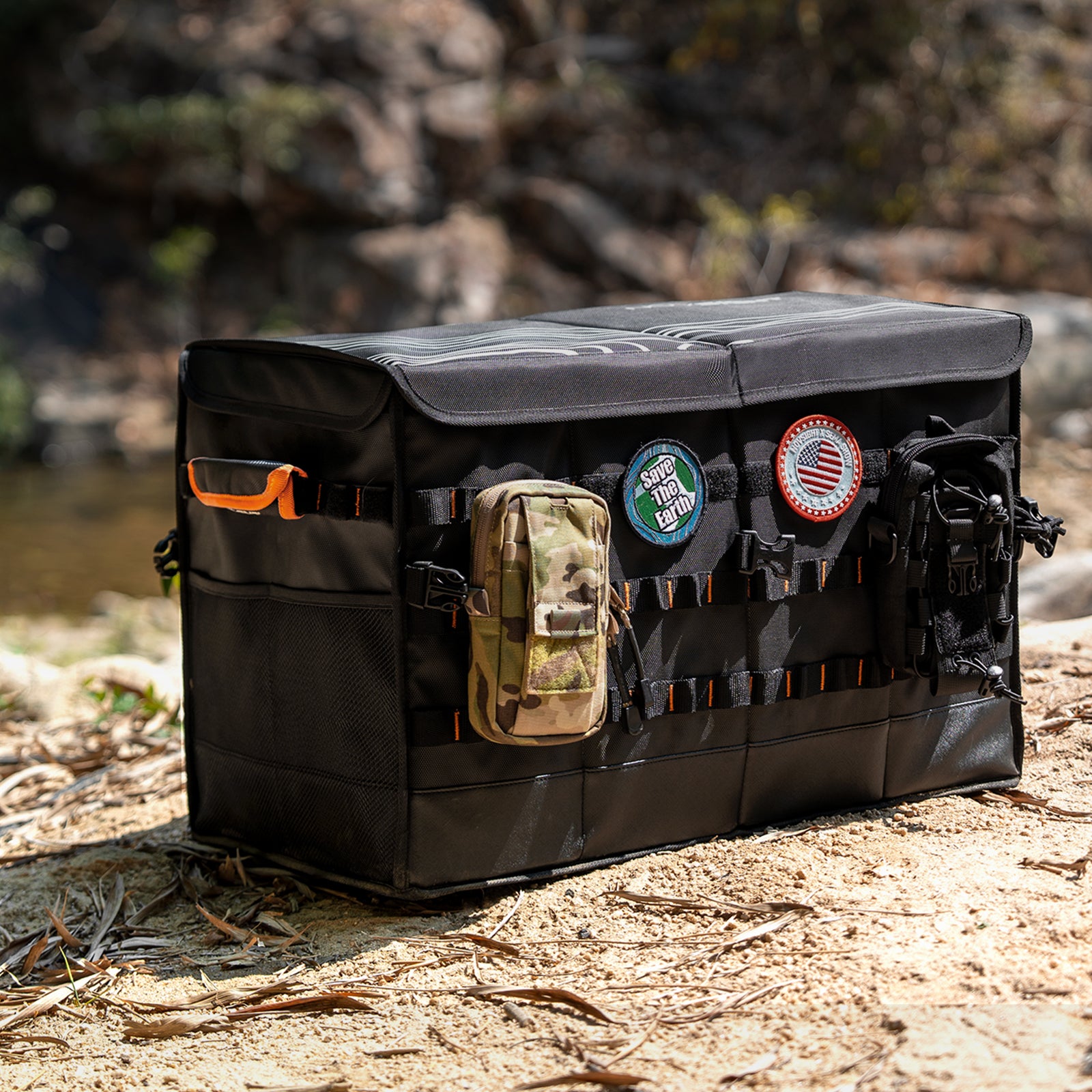 Rove Series | Camping Storage Box Foldable Car Trunk Organizer