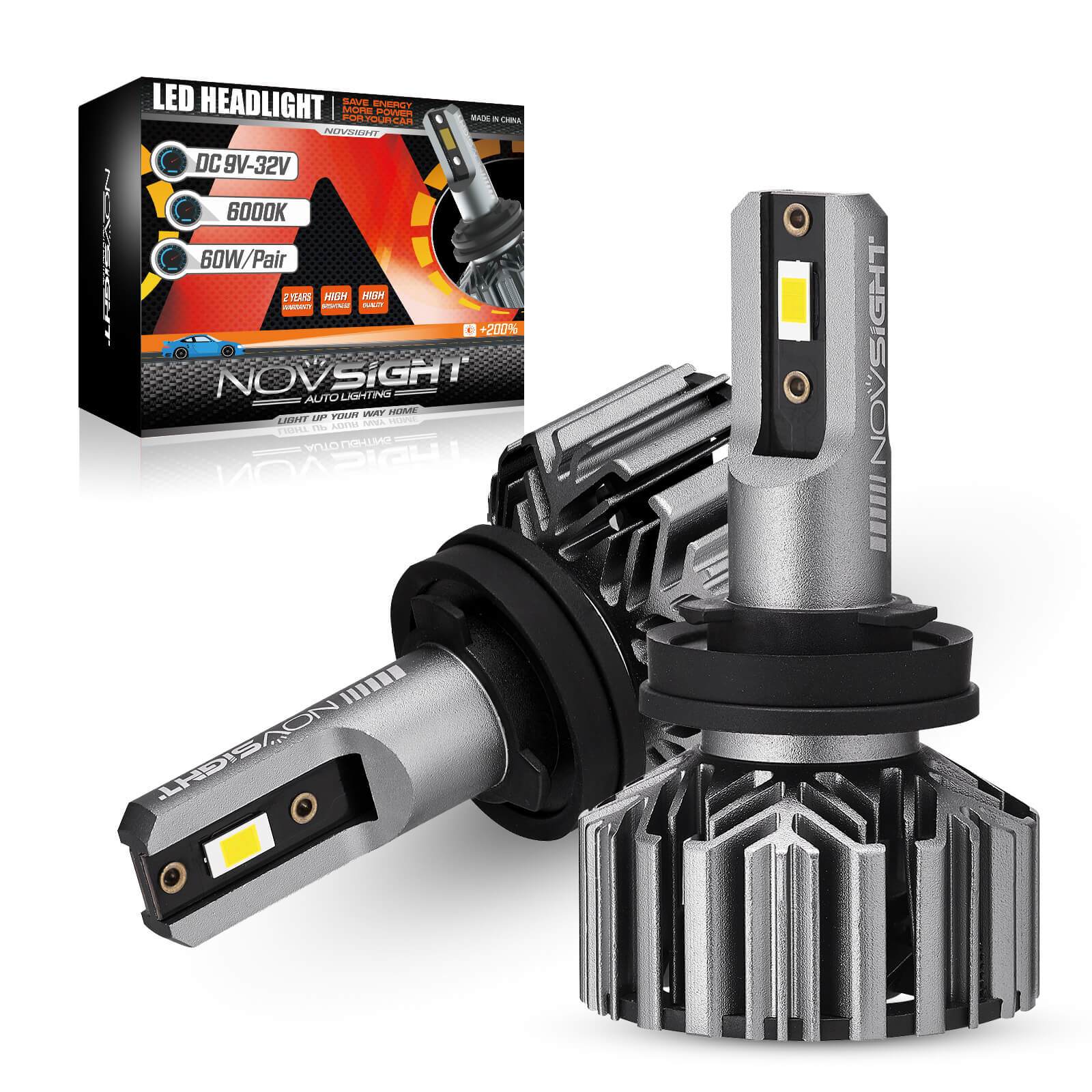 2019-2020 Nissan Altima Led Headlight 9005 H11 Bulbs Kit 60W - NOVSIGHT Auto Lighting