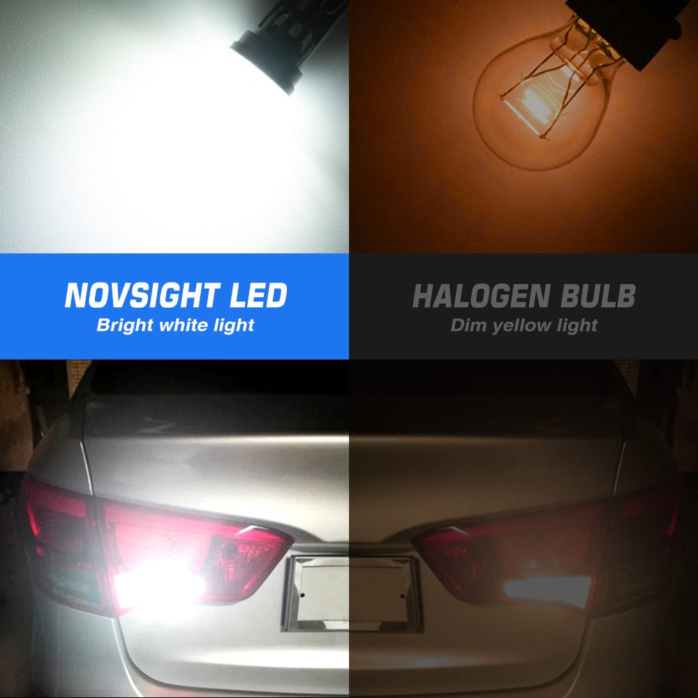 T10W 158 161 168 194 W5W LED Bulbs White License Plate Light Front Parking Light Front Side Marker Light - NOVSIGHT