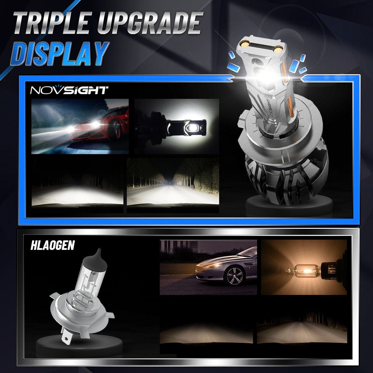 1 FULL LED H7 Bulb for LENTICULAR HEADLIGHT