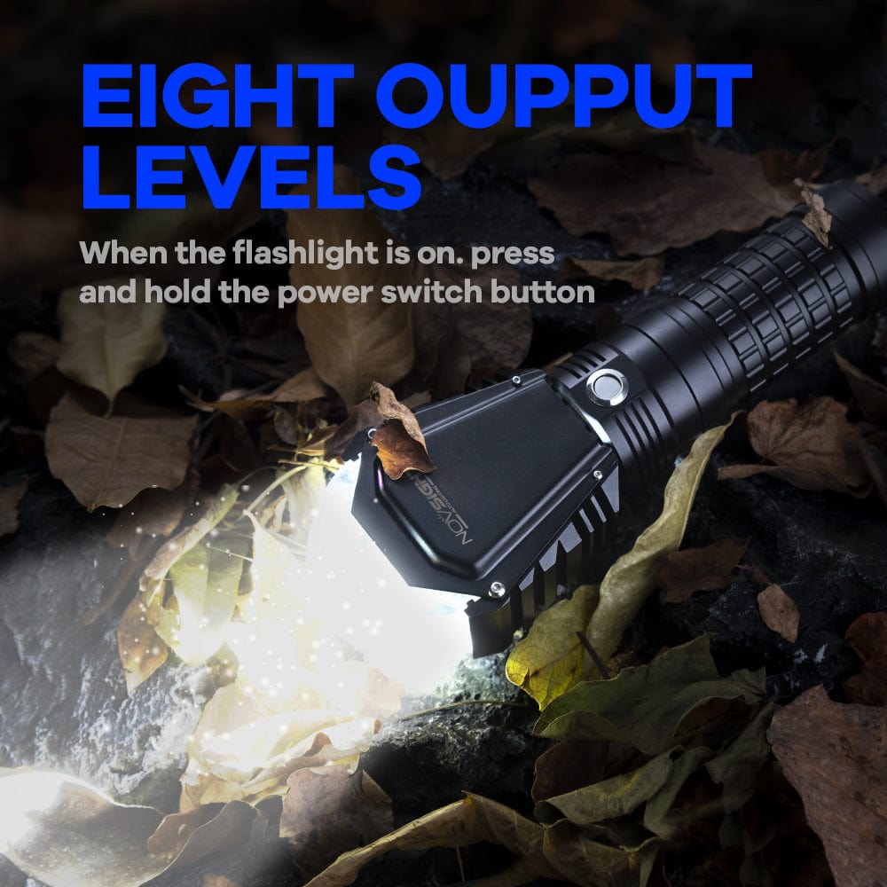 Novsight LED High Lumens Waterproof Bright Flashlight - NOVSIGHT